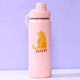 Vinyl Sticker—Striped Cat Pspsps