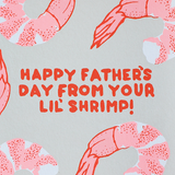 DAD SHRIMP GREETING CARD