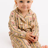 Spring Goose Bamboo Button Up Set: 6/7