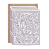 Mazel Tov Greeting Card - Mauve
