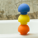 B is for ball® - 2-Ball Set | Sensory, Bath & Open Play: Orange & Lilac