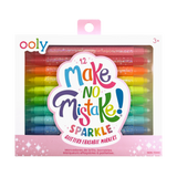 Make no Mistake! Glittery Erasable Markers (Set of 12)
