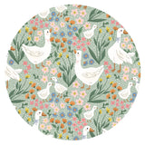 Garden Meadow Floral Bamboo Baby Bib