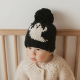 Ghost Beanie Hat Baby & Kids Medium (6-24 months)