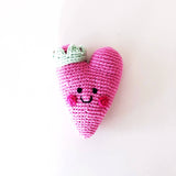 ❤️ Heart Rattle – Perfect in Pink or Red: Pink