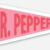 Dr Pepper Banner Sticker