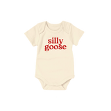 Silly Goose Baby Onesie, baby clothes, baby boy, baby girl: 3-6M