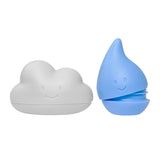 Cloud & Droplet Bath Toys, Set of 2