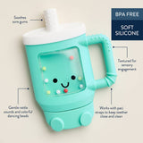 Sweetie Shake Plus™ - Teething + Rattle Toy: Croissant
