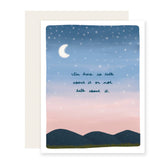 Here to Talk About It - Sympathy Card
