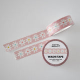 Stacked Daisy Washi Tape | Floral Print Washi