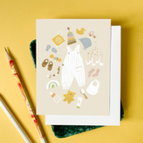Bébé Things – Gender Neutral Welcome Baby Card