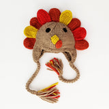 Turkey Earflap Beanie Hat Baby & Kids: L (2-6 Years)