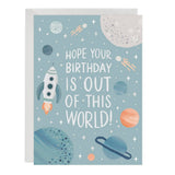 Out of this World - Birthday Card