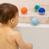 B is for ball® - 2-Ball Set | Sensory, Bath & Open Play: Orange & Lilac