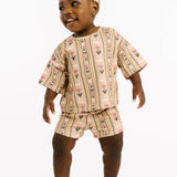 Spring Goose Slouchy Set: 12-18M