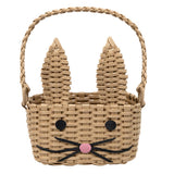 Recycled Paper Bunny Shaped Basket | Easter Basket |
