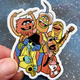 Vinyl Decal - Dr. Teeth and the Electric Mayhem - Muppets