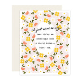 Incredible Mom | Mother's Day New Mom Card from Friend Spouse
