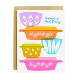 Vintage Is In Birthday Card