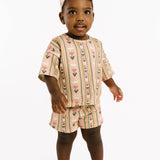 Spring Goose Slouchy Set: 4T