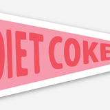 Diet Coke Banner Sticker