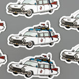 Vinyl Decal - Ecto1 - Ghostbusters