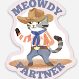 Meowdy Partner Sticker