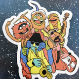 Vinyl Decal - Dr. Teeth and the Electric Mayhem - Muppets