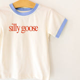 Silly Goose Kids Ringer T-Shirt, graphic tshirt, boys shirts: 3T