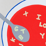 DAD SOUP GREETING CARD