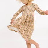 Spring Goose Bamboo Dress: 4T