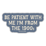 From the 1900s Funny Sticker
