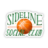Sideline Social Club Basketball Game Day Sticker