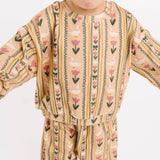 Spring Goose Sweatsuit: 6-12M