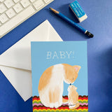 Cat Baby – Cute Welcome Baby Card