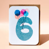 6th Birthday Card: A2