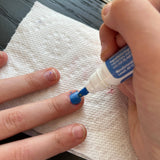 Blazin' BLUE Piggy Paint Pen Non-Toxic Kids Nail Polish