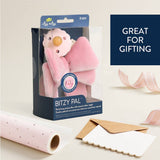 *NEW OPTIONS* Bitzy Pal Natural Rubber Pacifier & Plush: Cow