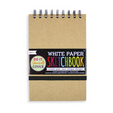 D.I.Y. Cover: White Paper Sketchbook (5" x 7.5";75 Pages)