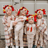 Turkey Earflap Beanie Hat Baby & Kids: L (2-6 Years)