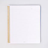 Rough Draft Large Notebook, Cherry Hearts