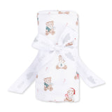 Christmas Teddy Bears Uni - Swaddle Blanket: 45X45