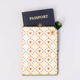 Getaway Passport Holder, Cherry Hearts