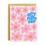 Happy Mama Day Flowers Card