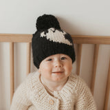 Ghost Beanie Hat Baby & Kids Large (2-6 years)