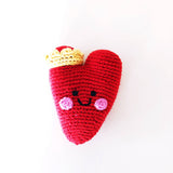 ❤️ Heart Rattle – Perfect in Pink or Red: Pink