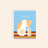 Cat Baby – Cute Welcome Baby Card