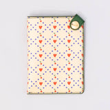 Getaway Passport Holder, Cherry Hearts